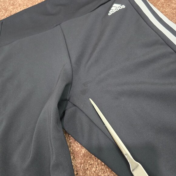 Adidas Leggings Womens Medium 7/8 Length High-Rise Aeroready Black - FLAWS - Picture 6 of 12